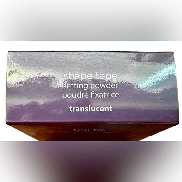 DESIGNED BY TARTE!!! NEW SHAPE TAPE SETTING POWDER COLOR:TRANSLUCENT. - Picture 5 of 5